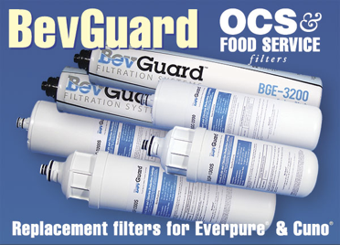 BevGuard replacement filters for Everpure & Cuno